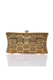 Ladies Fashion Metal Party Clutch Purse