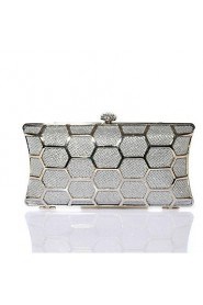 Ladies Fashion Metal Party Clutch Purse