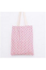 Women Casual Canvas Shoulder Bag Pink