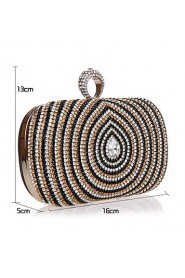 Women PU Baguette Clutch / Evening Bag Multi color