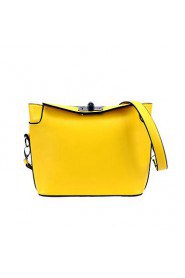 Women Formal / Sports / Casual / Outdoor / Office & Career / Shopping PU Shoulder Bag Green / Yellow / Orange / Fuchsia