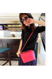 Women Formal / Sports / Casual / Outdoor / Office & Career / Shopping PU Shoulder Bag Green / Yellow / Orange / Fuchsia