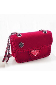 Women Polyester Sling Bag Shoulder Bag Blue / Red / Black