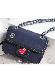 Women Polyester Sling Bag Shoulder Bag Blue / Red / Black