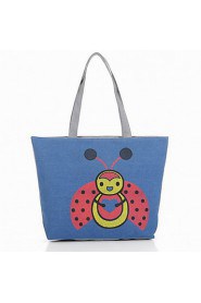 Fashion Women Canvas Shopper Shoulder Bag / Tote Multi color