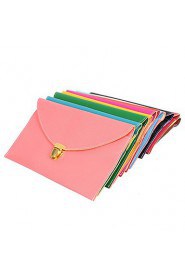 Women's Candy Color Retro Envelope Tote/Crossbody Bag