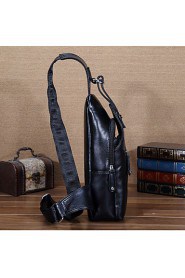 Men Chest package Sports / Casual / Outdoor / Shopping Shoulder Bag / Cross Body Bag / Sports & Leisure Bag Blue / Black