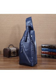 Men Chest package Sports / Casual / Outdoor / Shopping Shoulder Bag / Cross Body Bag / Sports & Leisure Bag Blue / Black