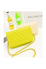 Women PU Sling Bag Shoulder Bag White / Beige / Green / Red / Black