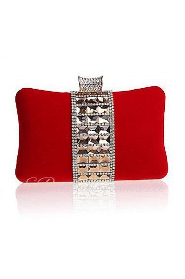 Women's High grade Inserts Corduroy Clutch Bag