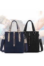 Men PU Doctor Shoulder Bag / Tote / Satchel Blue / Black