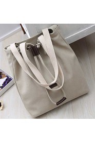 Women Shopper Shoulder Bag Beige / Gray / Black