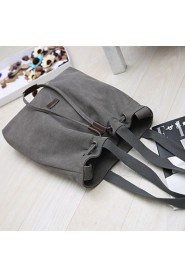 Women Shopper Shoulder Bag Beige / Gray / Black