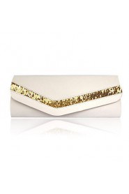 Gorgeous Satin/ Silk Shell With Beading Evening Handbags/ Clutches More Colors Available