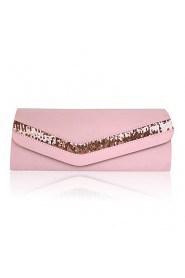 Gorgeous Satin/ Silk Shell With Beading Evening Handbags/ Clutches More Colors Available