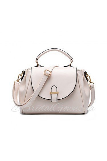 Women PU Flap Shoulder Bag Multi color