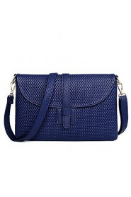 Women PU Baguette Shoulder Bag / Satchel White / Blue / Red / Black