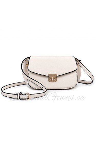 Women PU Shell Shoulder Bag / Satchel White / Red / Black