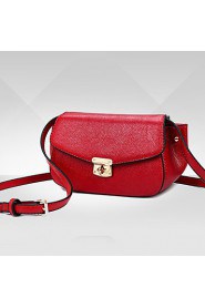 Women PU Shell Shoulder Bag / Satchel White / Red / Black