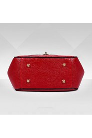 Women PU Shell Shoulder Bag / Satchel White / Red / Black