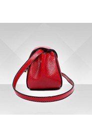 Women PU Shell Shoulder Bag / Satchel White / Red / Black