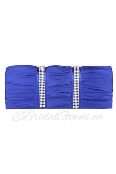 Gorgeous Imitation Silk With Austria Rhinestones Evening Handbags/ Clutches(More Colors)