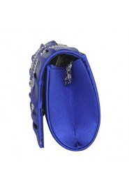 Gorgeous Imitation Silk With Austria Rhinestones Evening Handbags/ Clutches(More Colors)