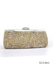 Handbag Satin Evening Handbags/Clutches With Crystal/ Rhinestone