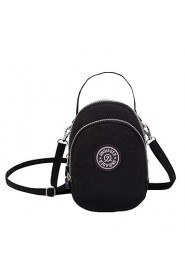 Women's Waterproof Grab Handle Zip Closure Shoulder Bag