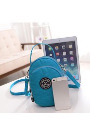 Women's Waterproof Grab Handle Zip Closure Shoulder Bag