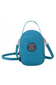 Women's Waterproof Grab Handle Zip Closure Shoulder Bag