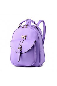 Women PU Baguette Shoulder Bag / Backpack / School Bag Multi color