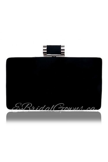 Women Polyester / Metal Minaudiere Clutch / Evening Bag Purple / Blue / Red / Black