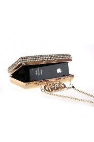 Women PU Baguette Clutch / Evening Bag Multi color