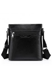 Men PU Messenger Shoulder Bag / Satchel Brown / Black