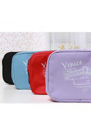 Women Oxford Cloth Casual Cosmetic Bag Multi color