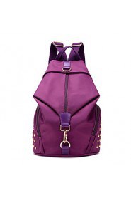 Women Casual / Outdoor / Shopping Oxford Cloth / Nylon Zipper Backpack