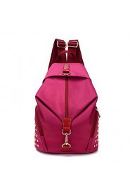 Women Casual / Outdoor / Shopping Oxford Cloth / Nylon Zipper Backpack