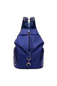 Women Casual / Outdoor / Shopping Oxford Cloth / Nylon Zipper Backpack