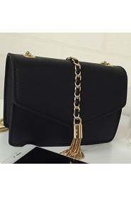 Women PU Sling Bag Shoulder Bag Gold / Red / Gray / Black