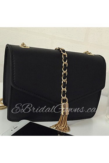 Women PU Sling Bag Shoulder Bag Gold / Red / Gray / Black