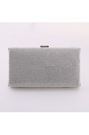 Women Formal / Event/Party / Wedding / Office & Career Metal Snap Tote / Clutch / Evening Bag / Wristlet / Cosmetic Bag