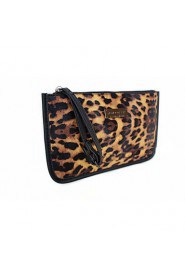 Women PU Fold over Clutch Clutch Animal Print