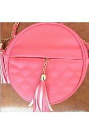 Women PU Sling Bag Shoulder Bag White / Pink / Blue / Green / Yellow / Red / Black