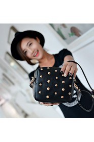 Women's Retro mini rivets shoulder bag