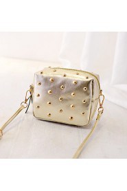 Women's Retro mini rivets shoulder bag