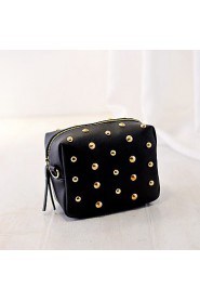 Women's Retro mini rivets shoulder bag