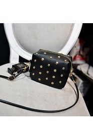 Women's Retro mini rivets shoulder bag