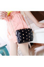 Women's Retro mini rivets shoulder bag