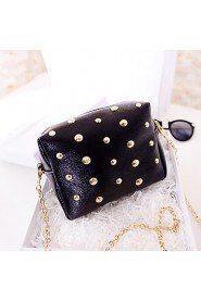 Women's Retro mini rivets shoulder bag